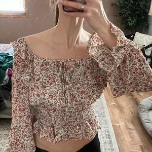 Floral blouse